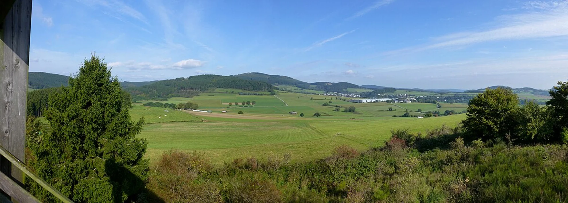 An image depicting the trail Hengen Loop and its surrounding area.