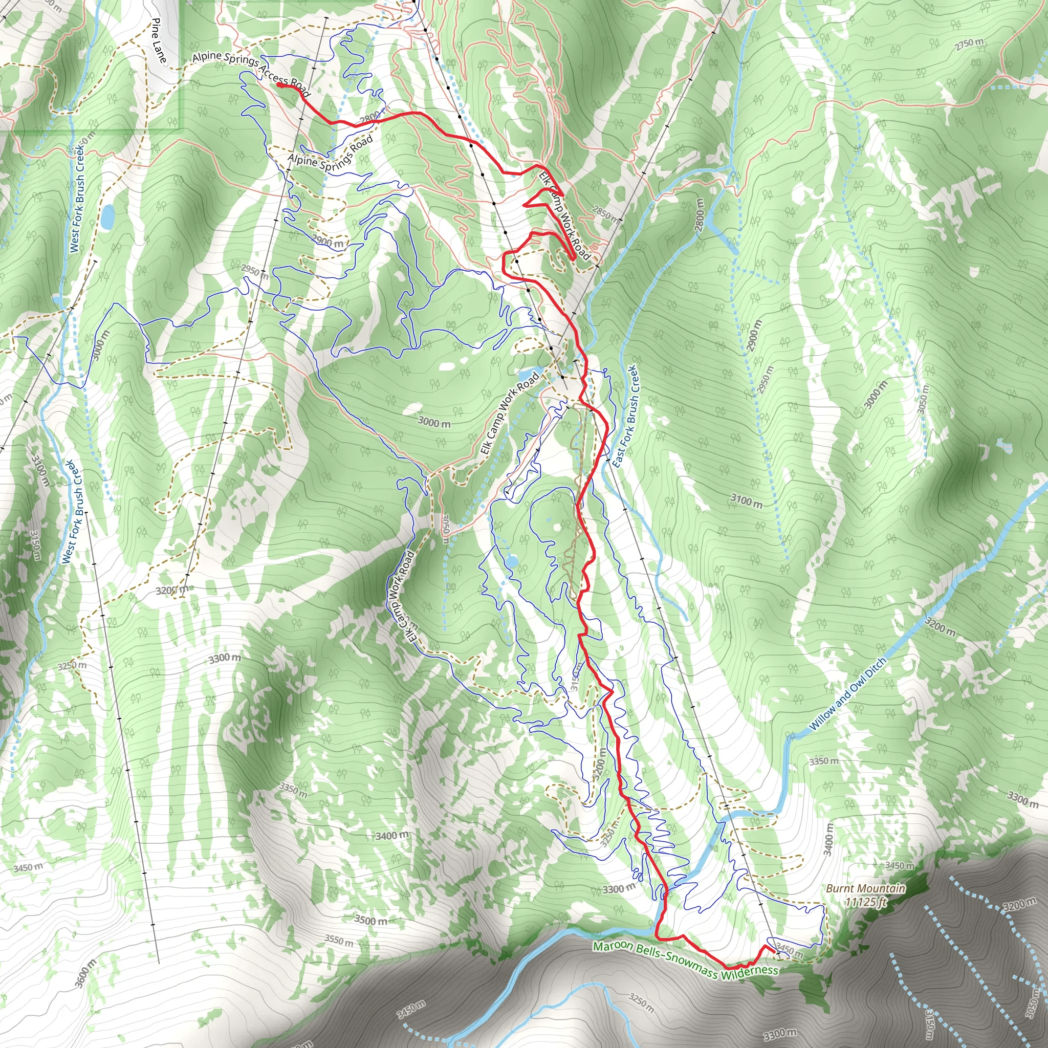 Funnel Bypass and Summit mobile static map