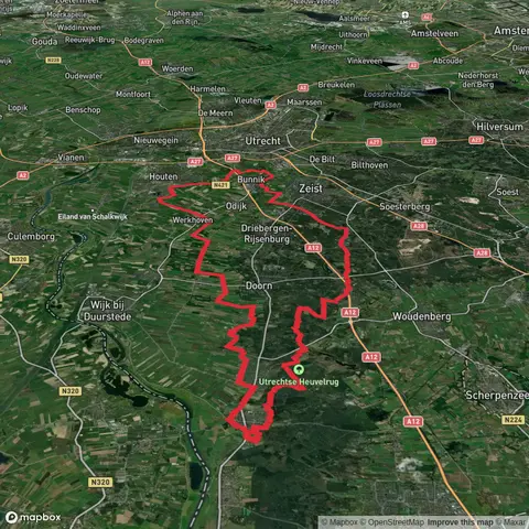 Rijksstraatweg, Let de Stigterpad and Koelaan Loop