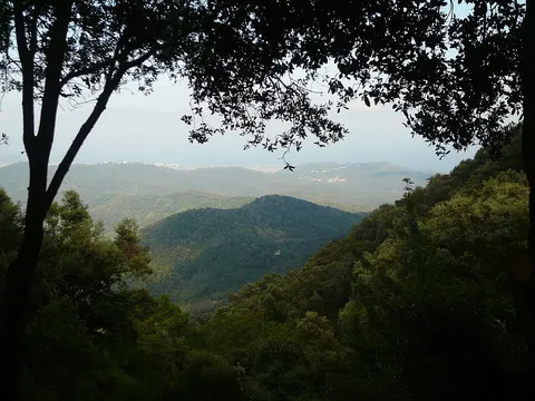 An image depicting the trail Hermitage of L'Erola SL C 78 and its surrounding area.