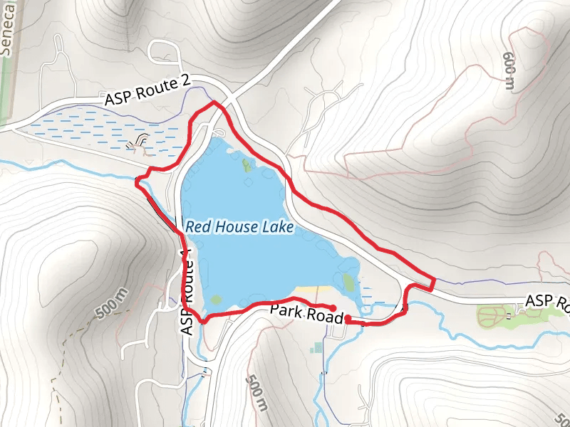 Red Lake House and Red House Brook Loop