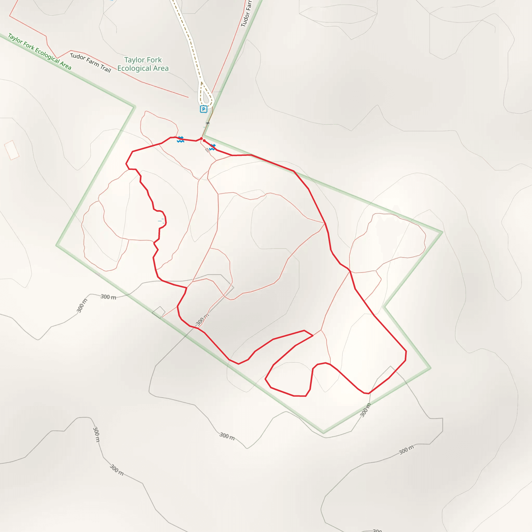 John Boggs Cemetery Loop mobile static map