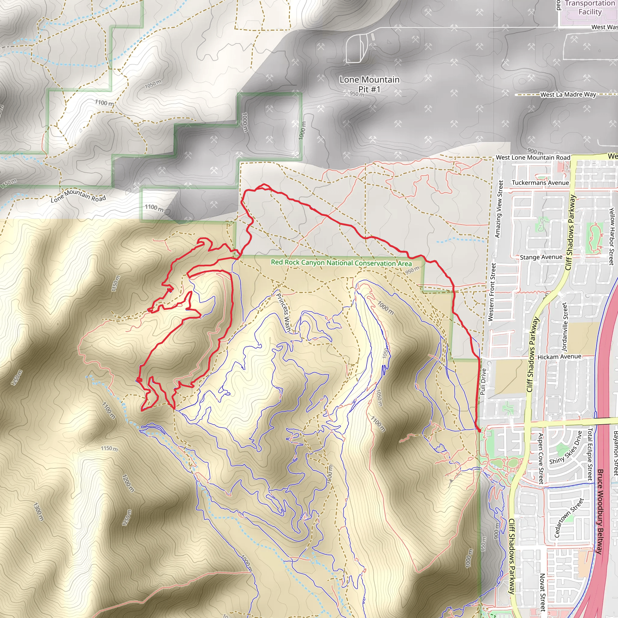 Jenny from the Block and Blazing Saddles mobile static map