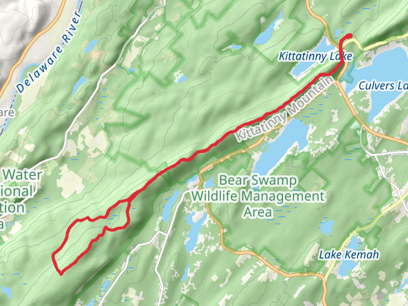 Rattlesnake Mountain Loop via Appalachian trail