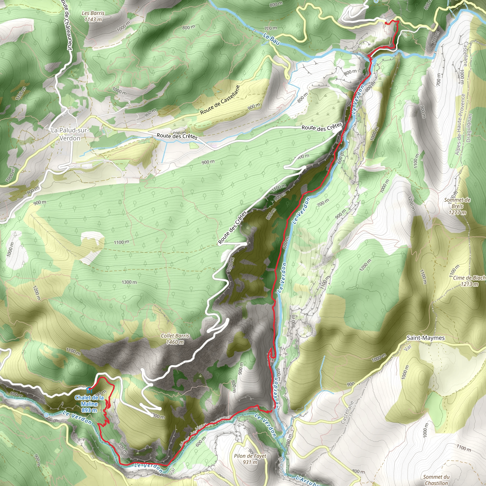 Sentier Martel mobile static map