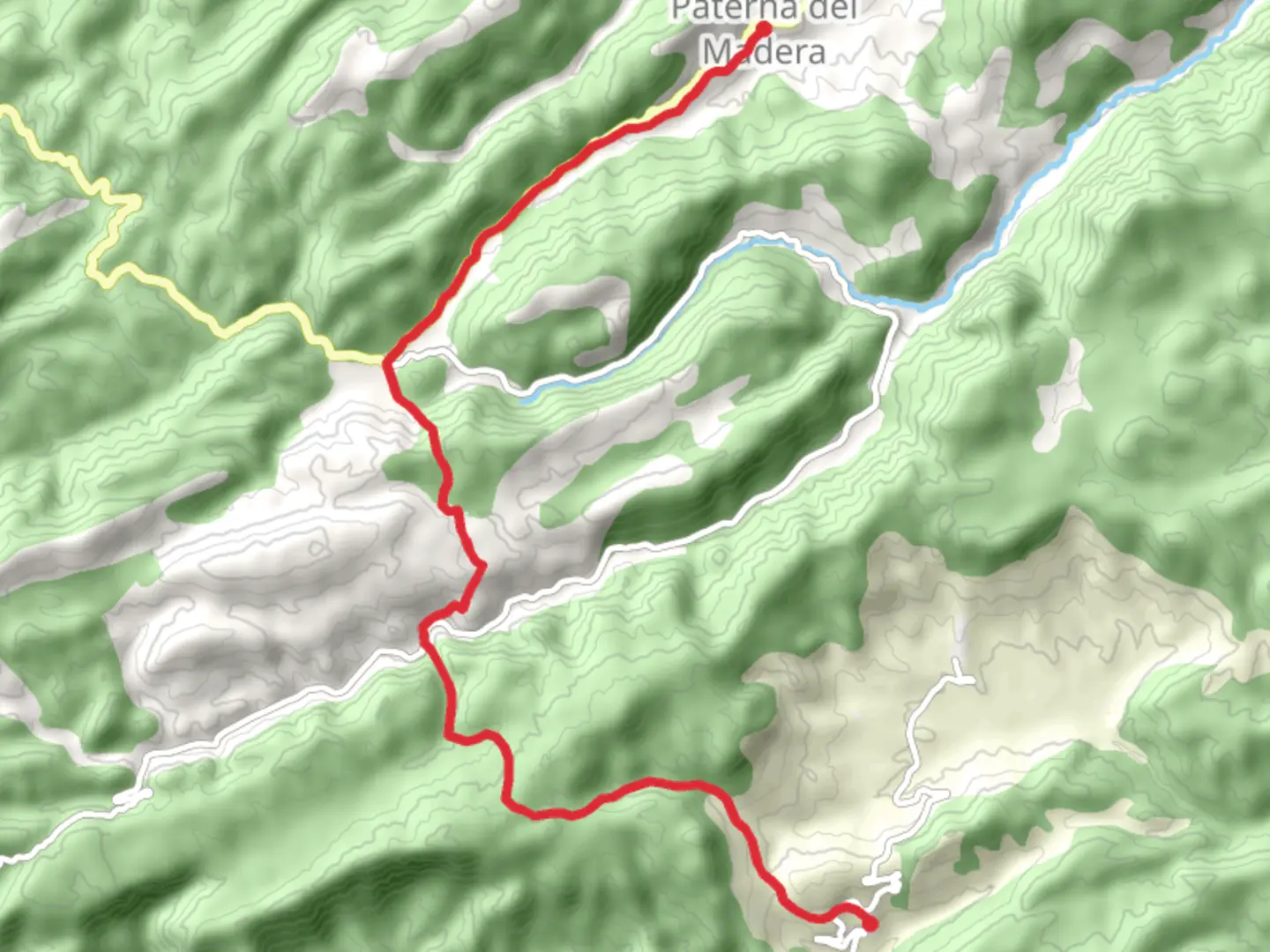An image depicting the trail Historical Road Paterna - Cañada del Provencio and its surrounding area.