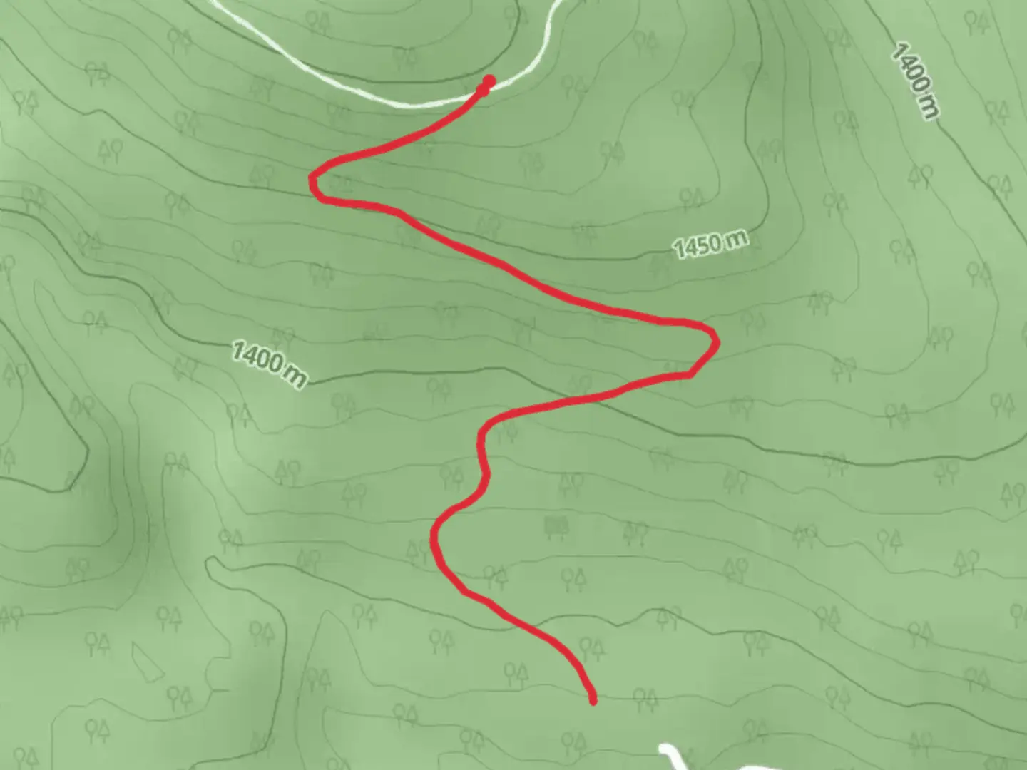 An image depicting the trail Ray Shearer Interpretive Trail and its surrounding area.