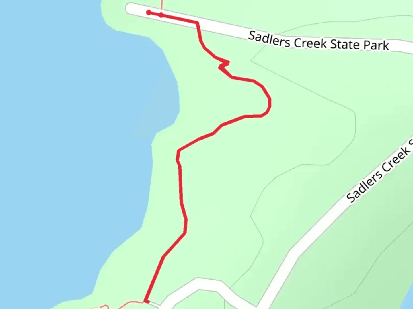 An image depicting the trail Savannah River Overlook and its surrounding area.