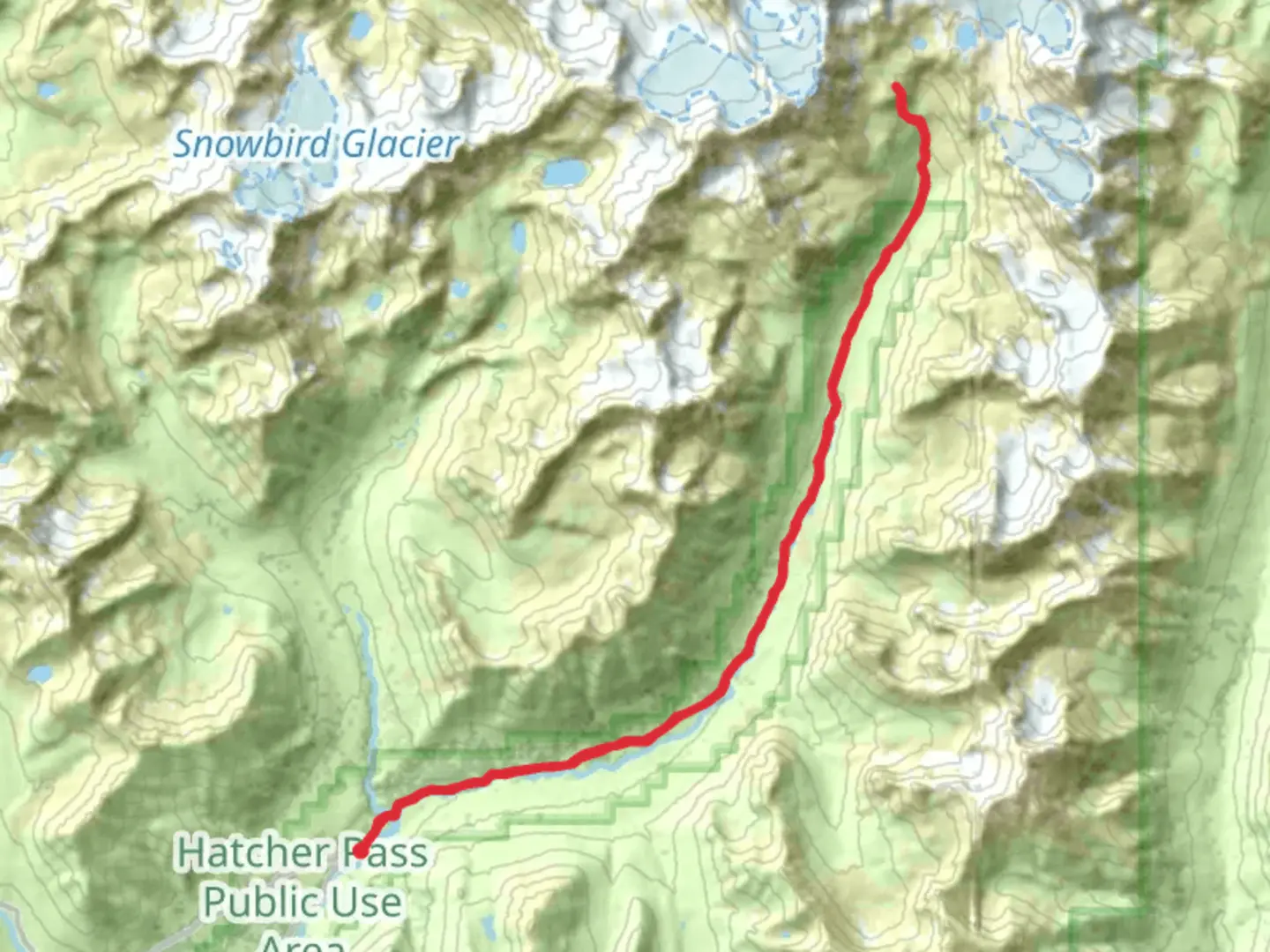 An image depicting the trail Gold Mint Trail and its surrounding area.