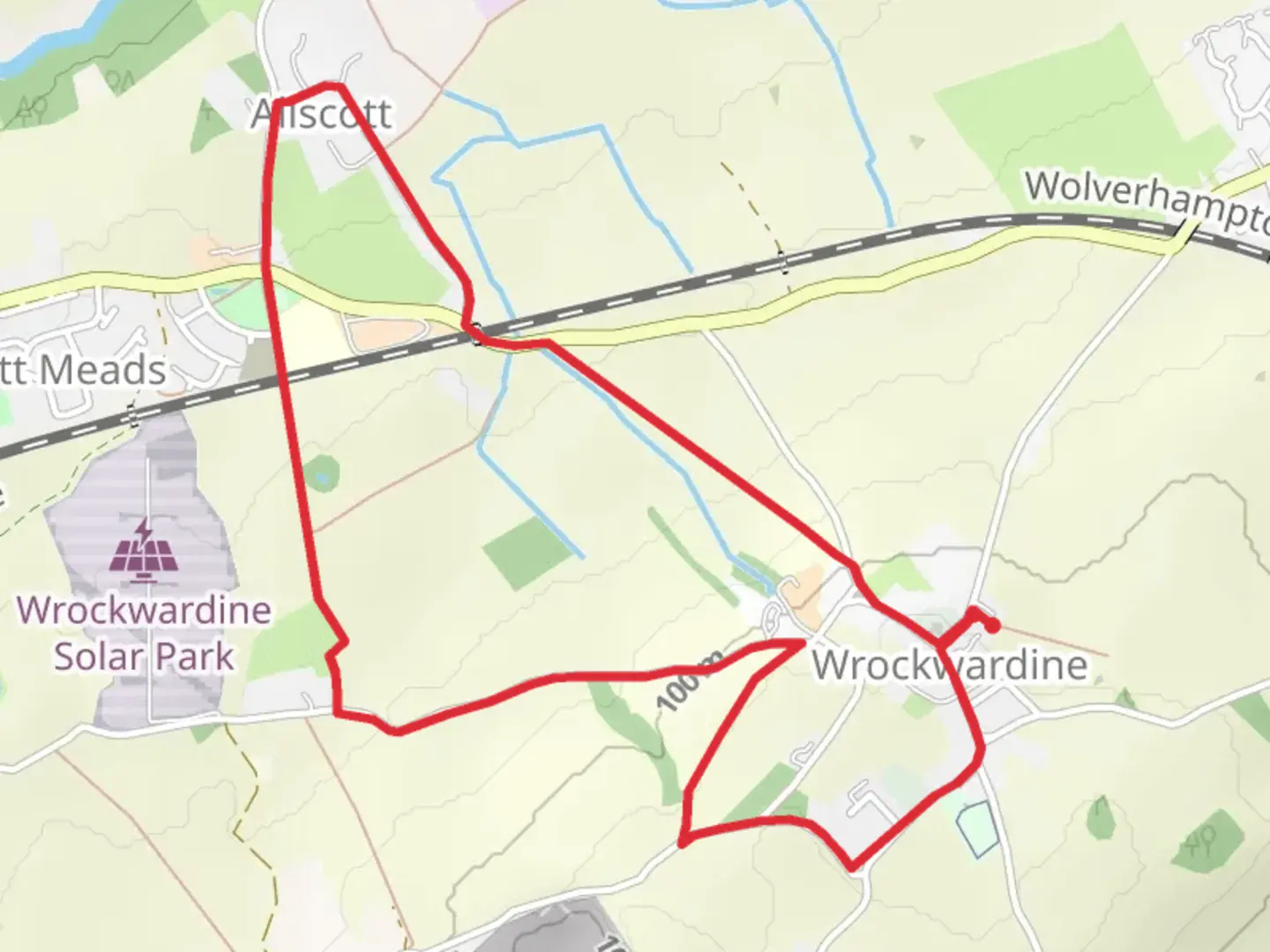 An image depicting the trail Wrockwardine and its surrounding area.