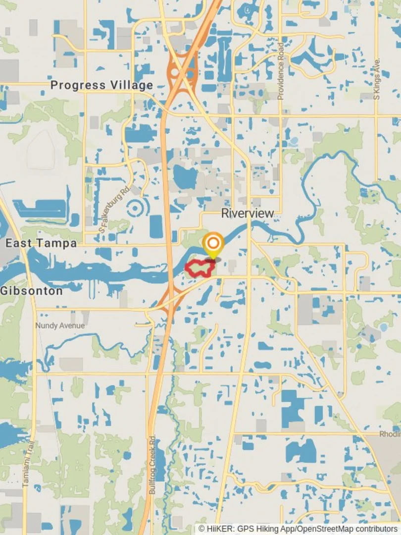 An image depicting the trail Alafia Scrub Nature Preserve Big Loop and its surrounding area.