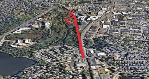 Little River and Fitchburg Cutoff Path