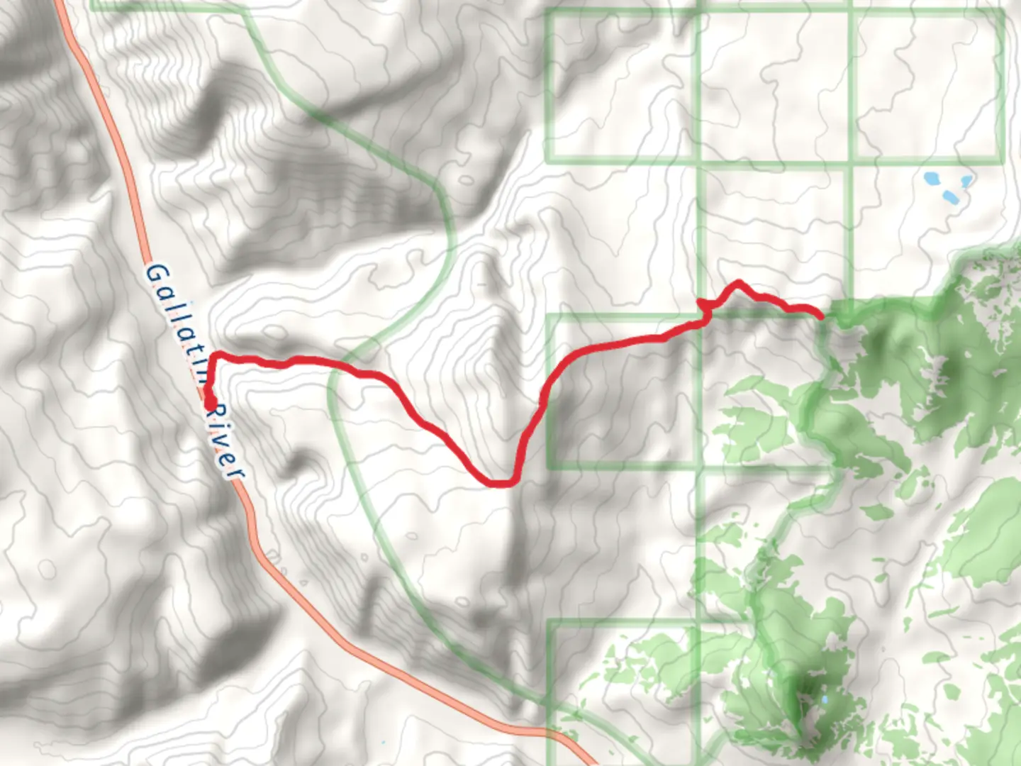 An image depicting the trail Wilson Draw Trail and its surrounding area.