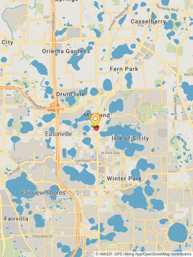 An image depicting the trail Lake Lily Loop and its surrounding area.
