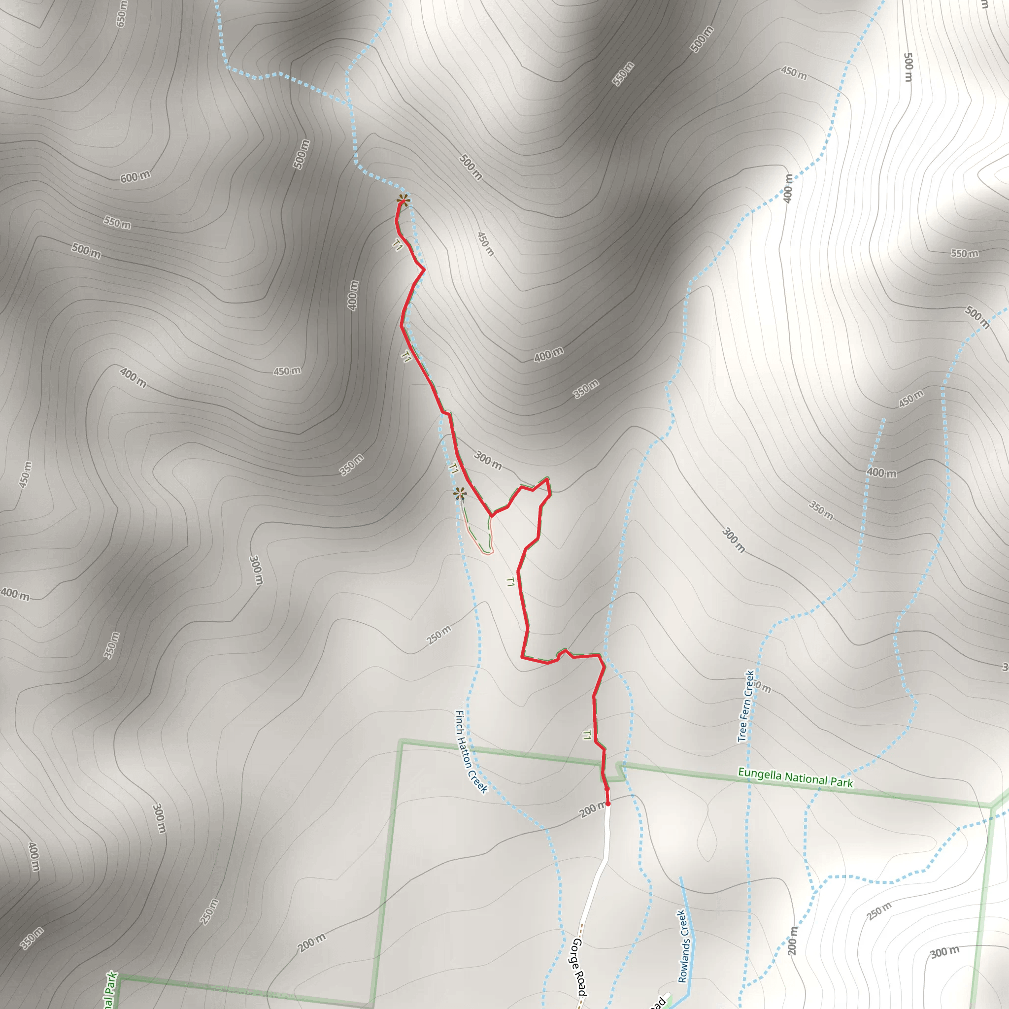 Wheel of Fire Walk mobile static map