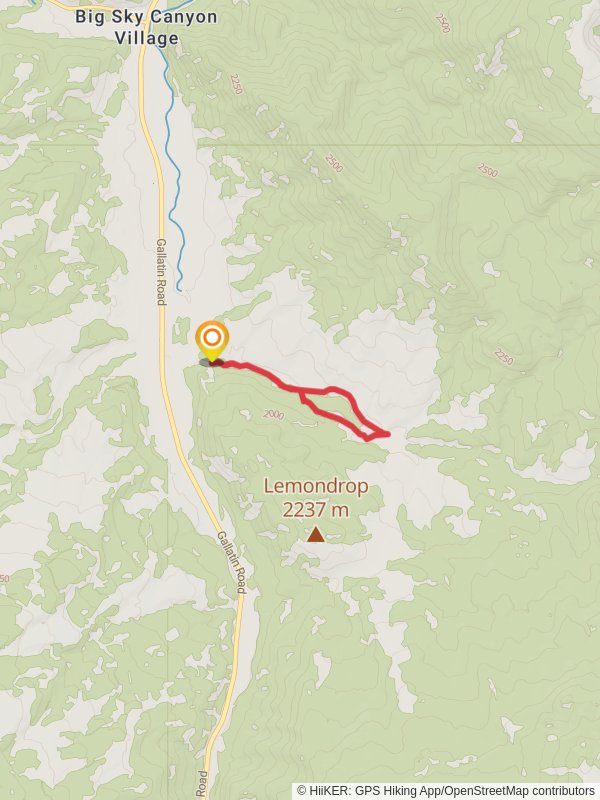 Porcupine Creek from Porcupine Road