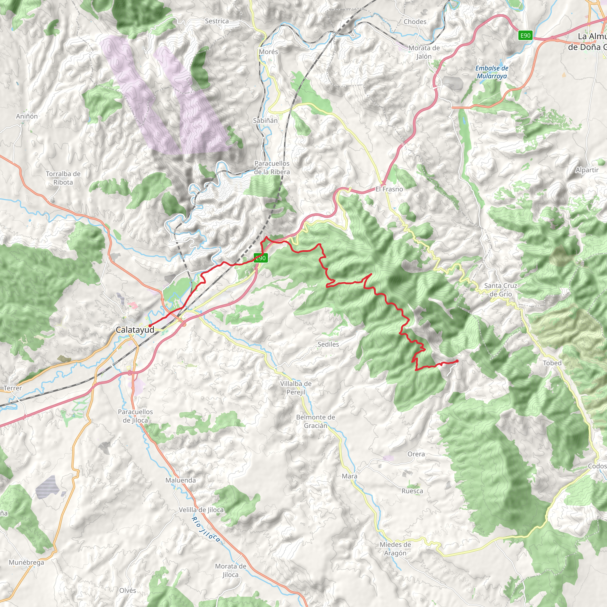Liver of Vicort - Calatayud PR Z 094-a mobile static map