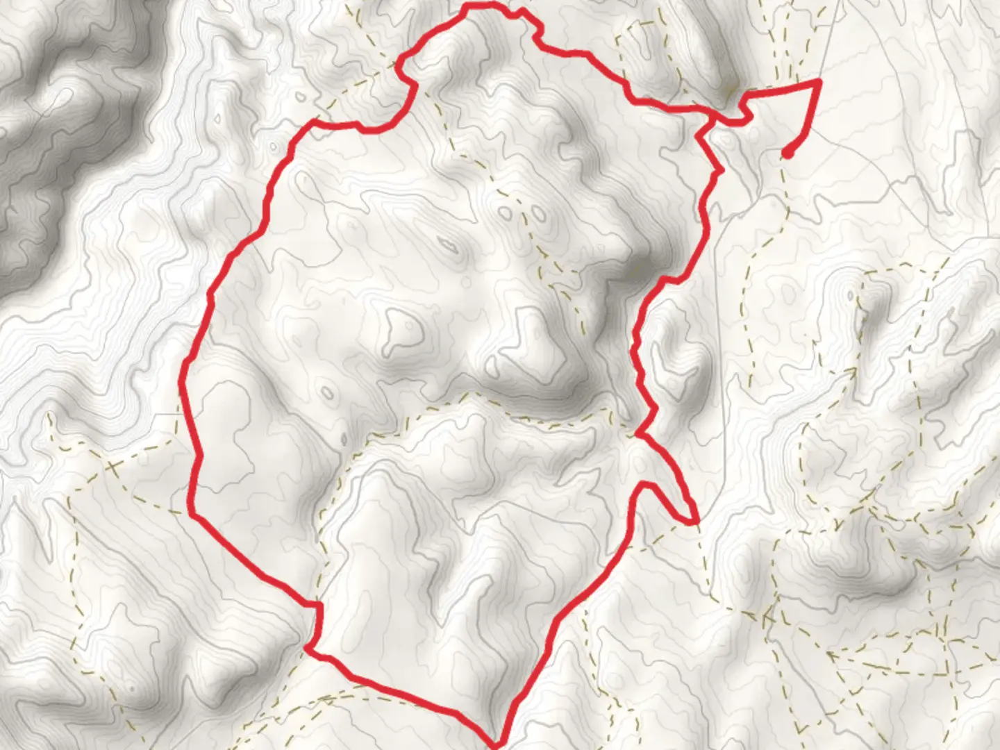 An image depicting the trail Upper Reynolds Creek Road Loop and its surrounding area.