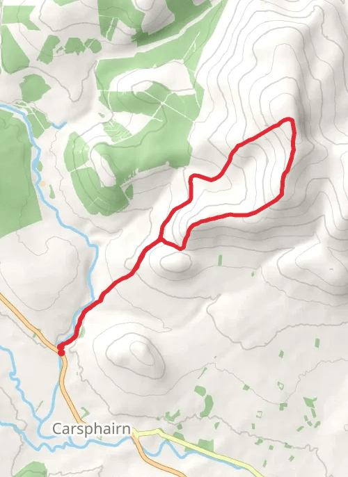 Cairnsmore of Carsphairn  mobile static map