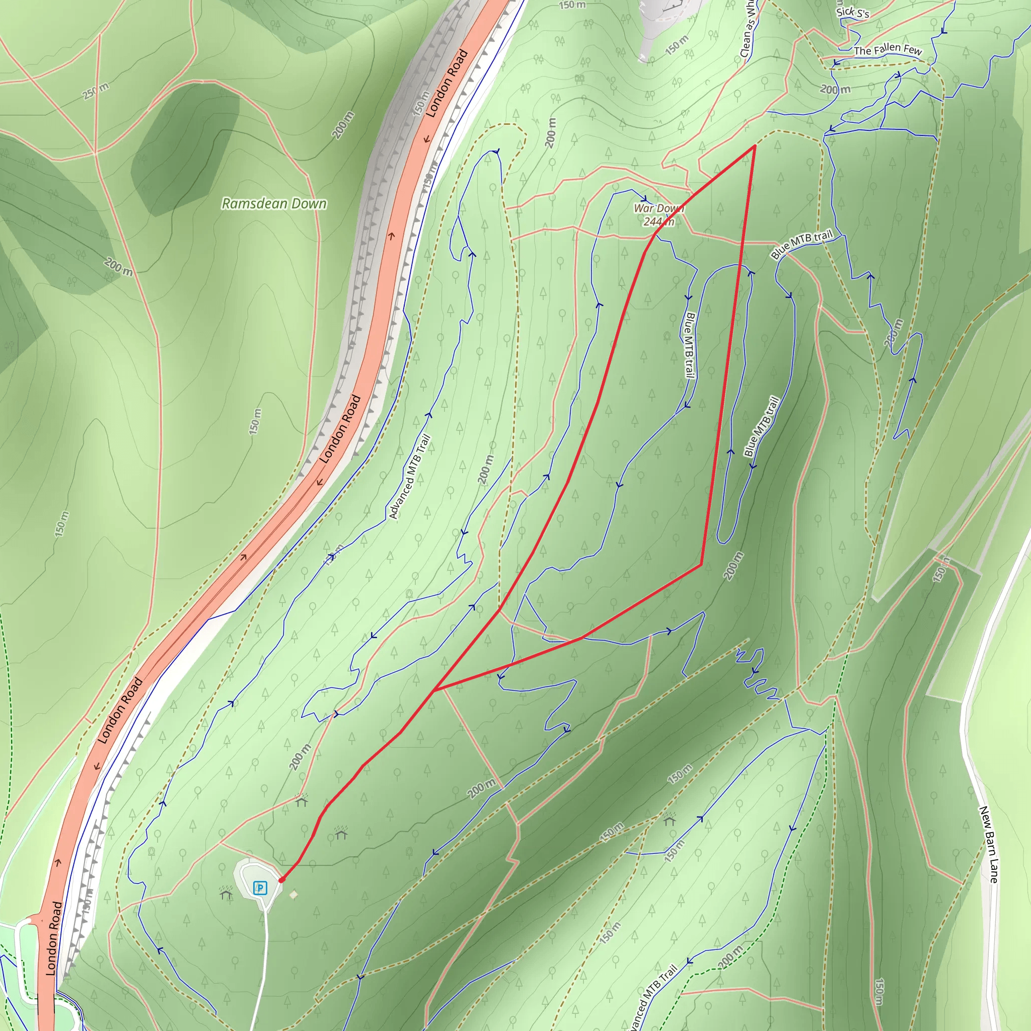 War Down Loop mobile static map