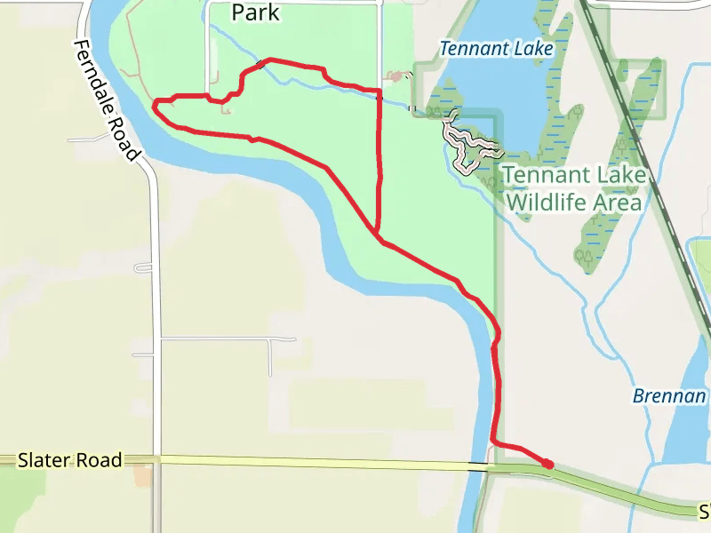 Tenant Lake and Nooksack River Loop Trail