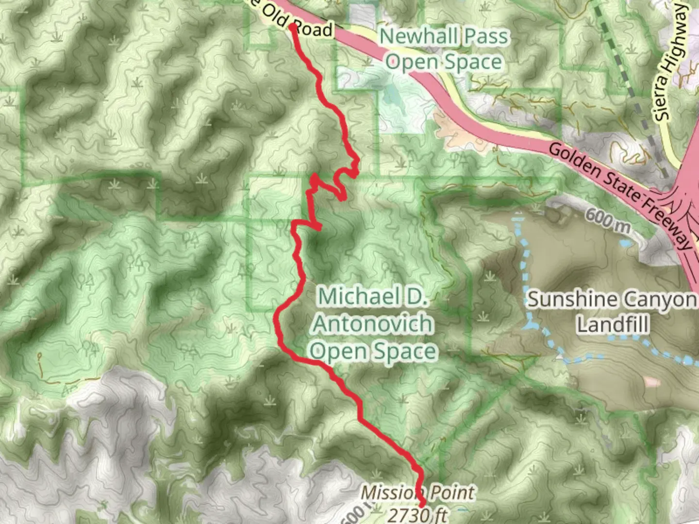 An image depicting the trail Mission Point via East Canyon Trail and its surrounding area.