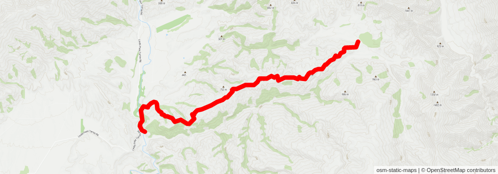 Mcphies Ridge Track stage 2 Map