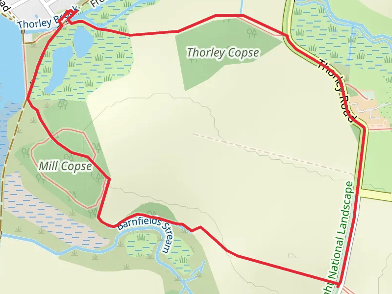 Mill and Thorley Copse Loop