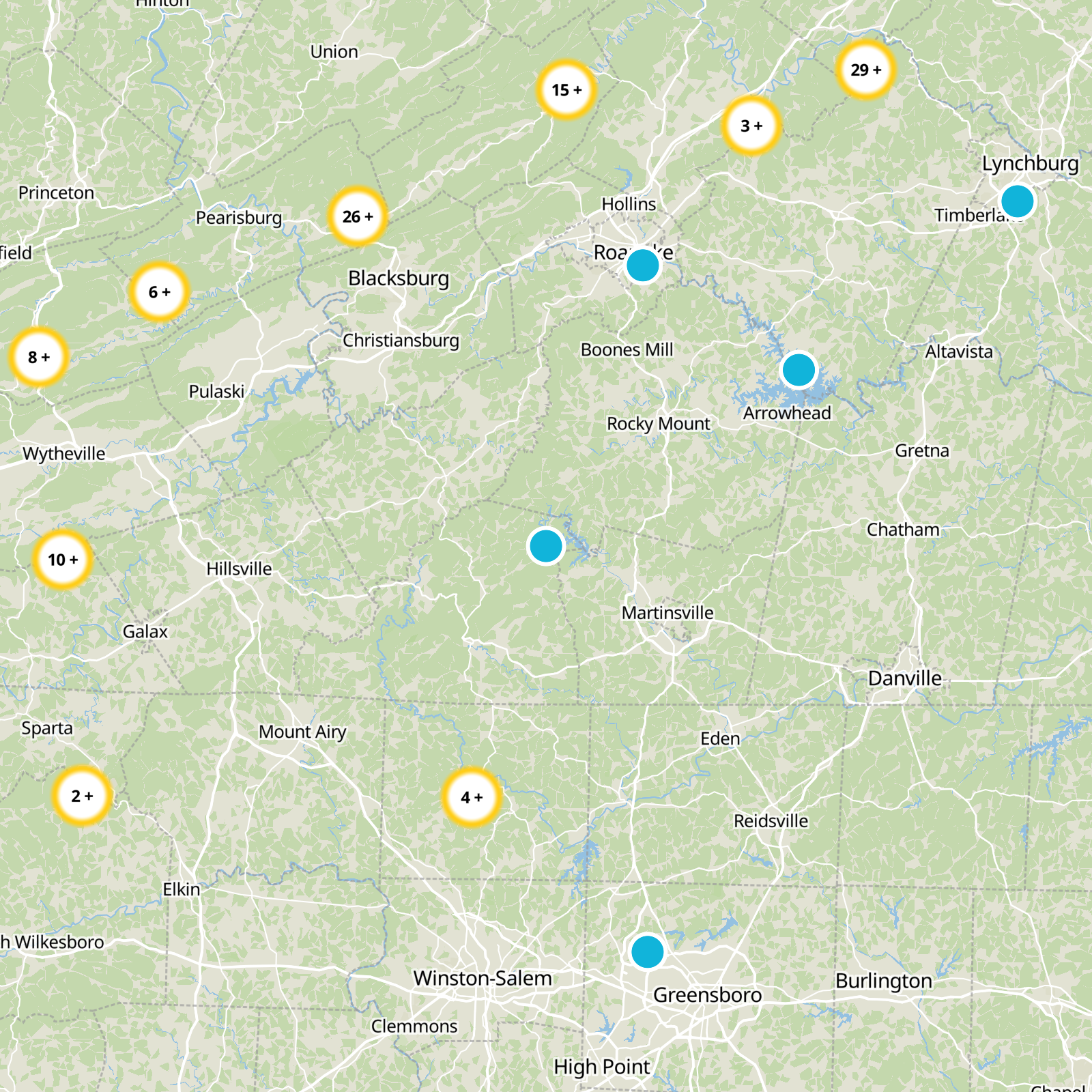 Patrick County Static Map