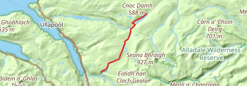 Scottish National Trail stage 39 Map