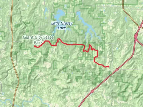 River to River Trail from North Lick Creek Road