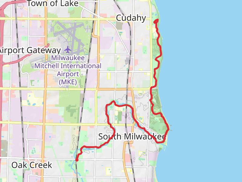 Warnimont Park and Oak Creek Walk