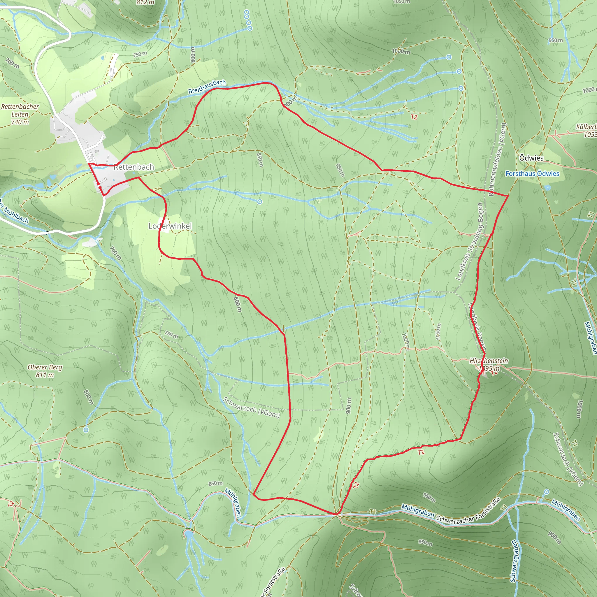Schmelmerhof Loop mobile static map