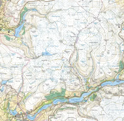 Harvey Maps Peak District North on HiiKER