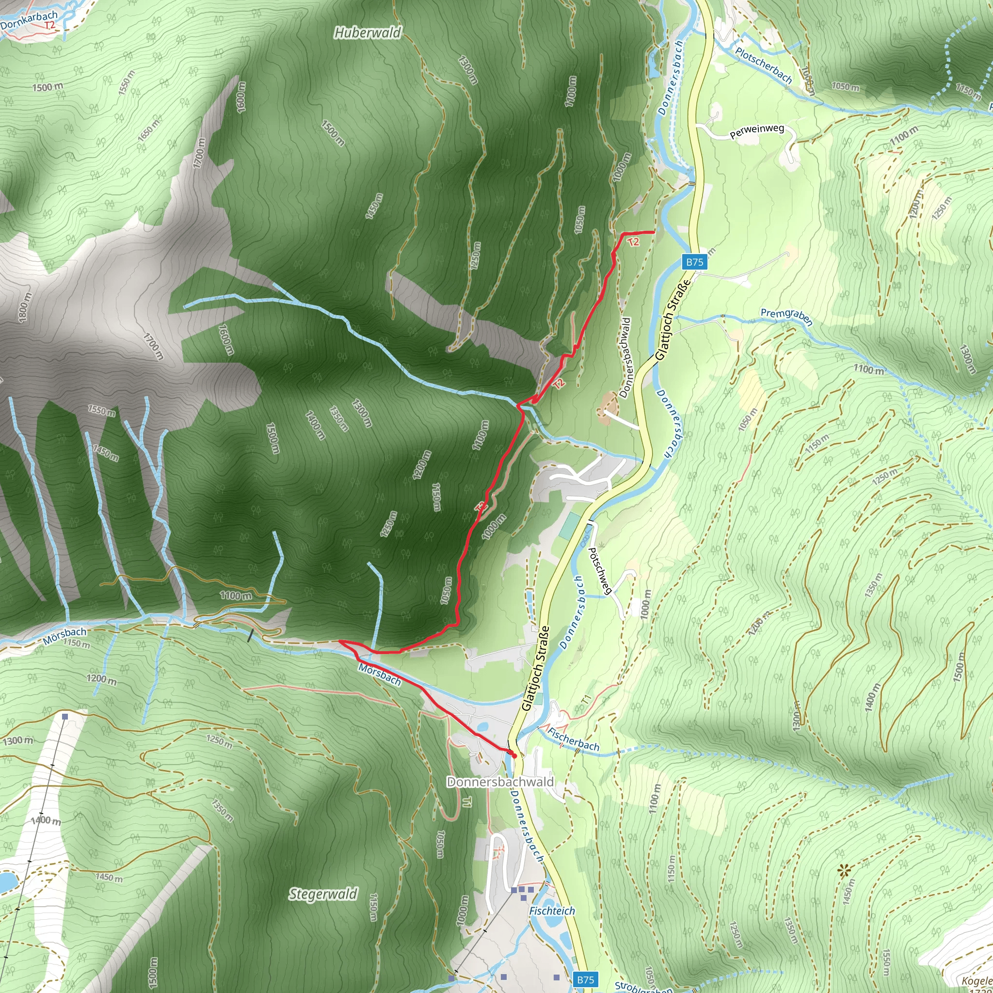 Steirischer Gstanzlweg mobile static map