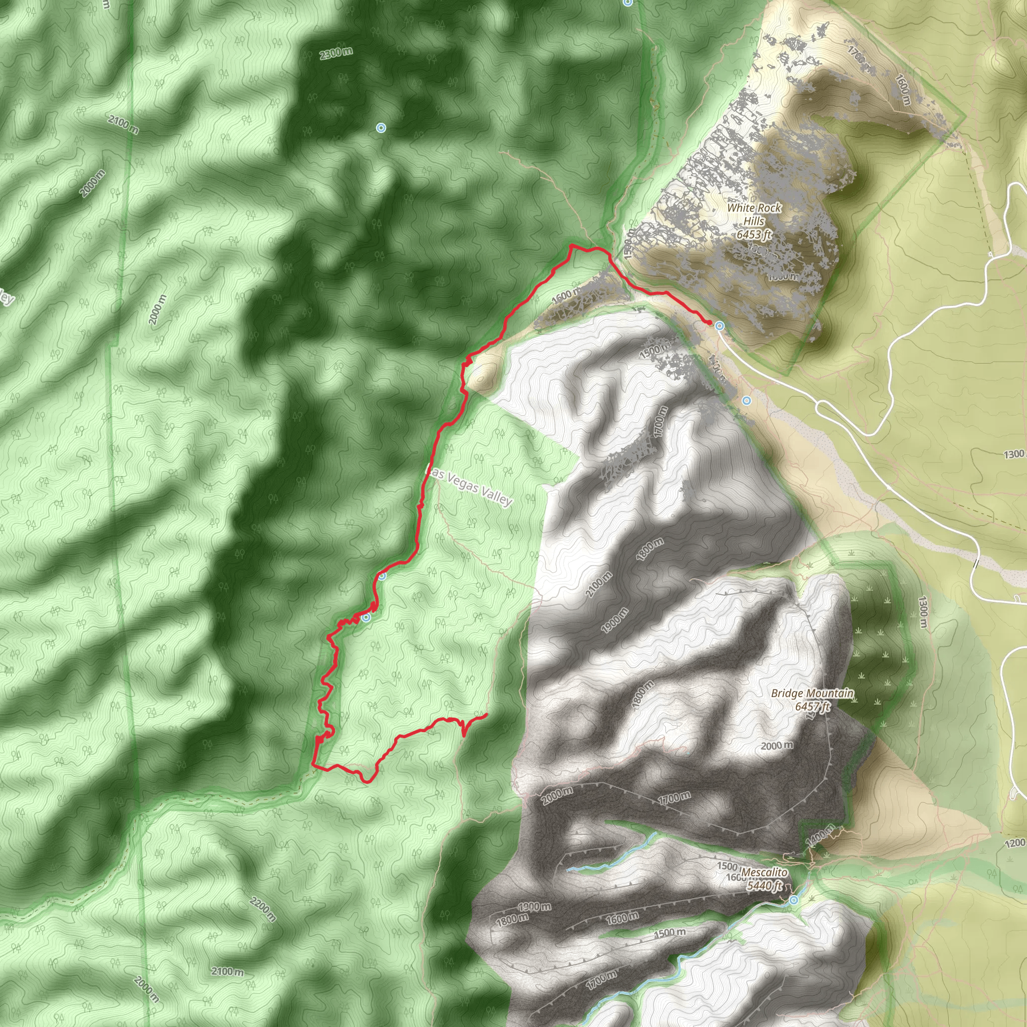 Rocky Gap Road mobile static map