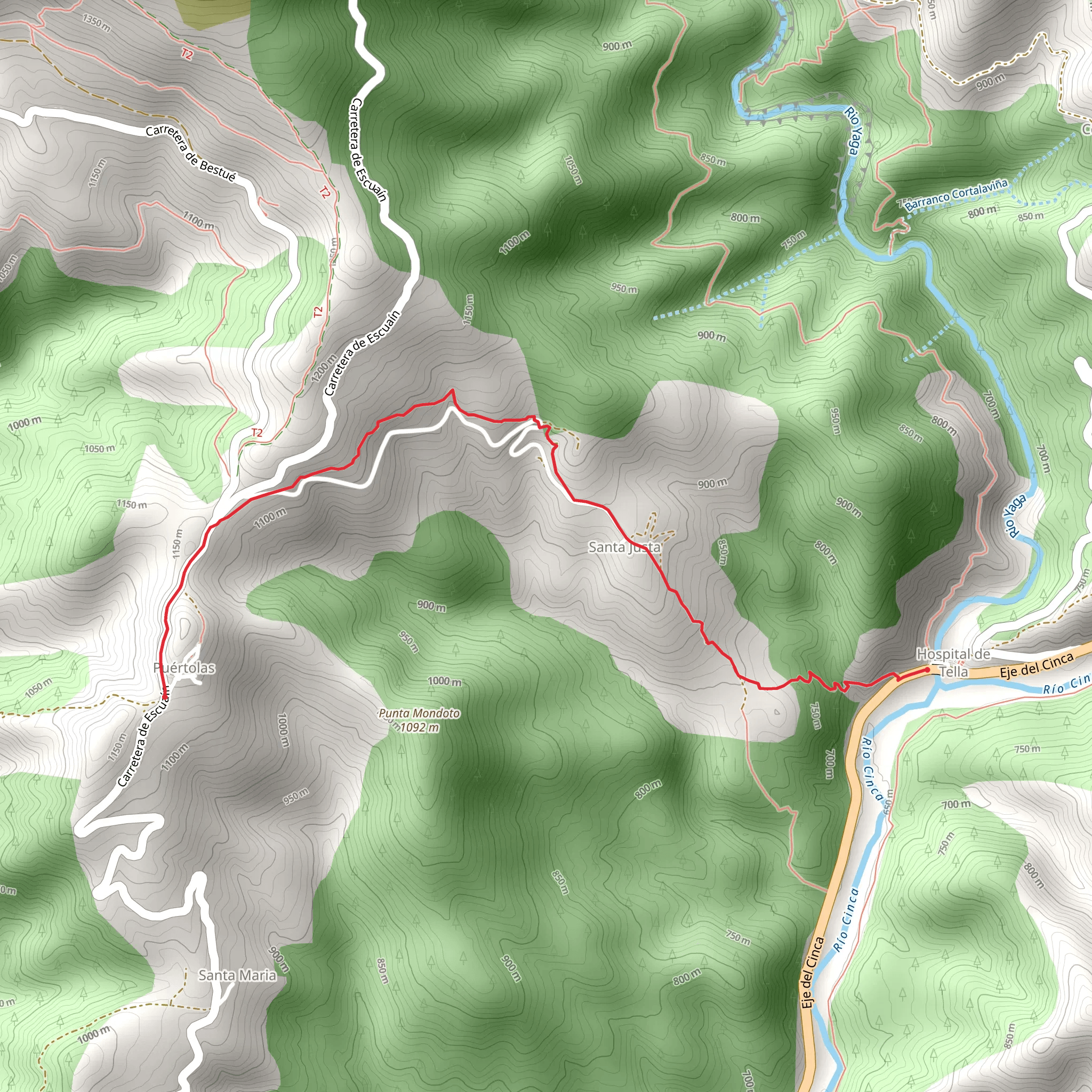 Tella Hospital - Puertolas PR HU 184 mobile static map