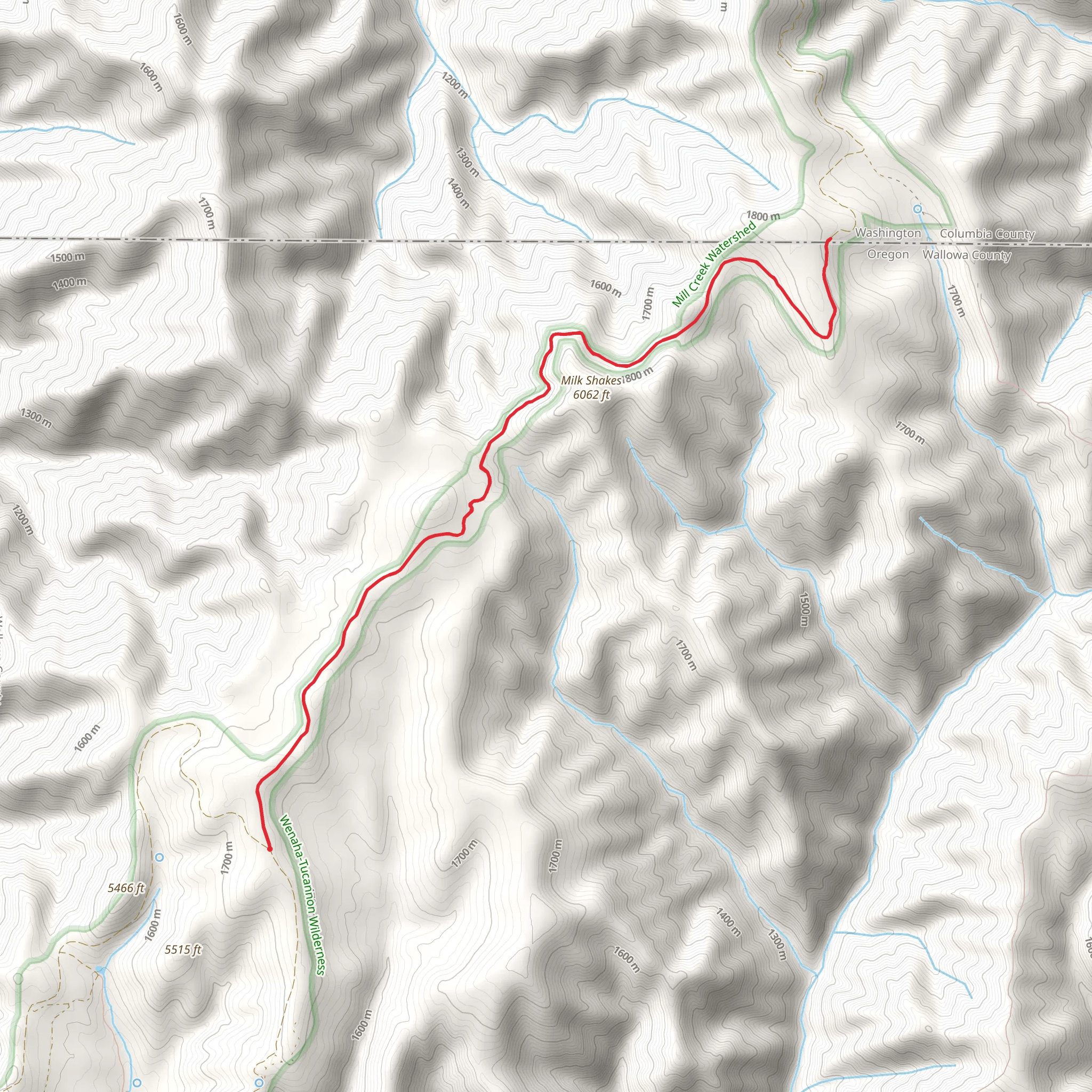 Broken Ridge mobile static map