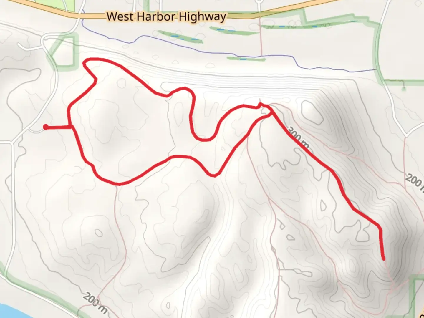 An image depicting the trail Alligator Hill Trail and Big Glen Lookout and its surrounding area.
