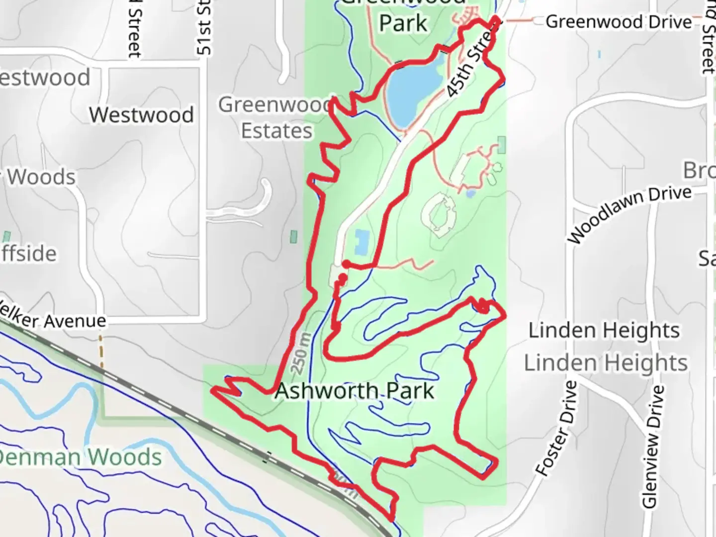 An image depicting the trail Hillside Mountain and Poolside Loop and its surrounding area.