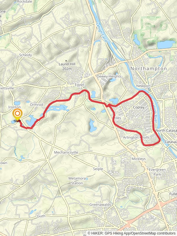 Coplay Creek and Lehigh River Loop