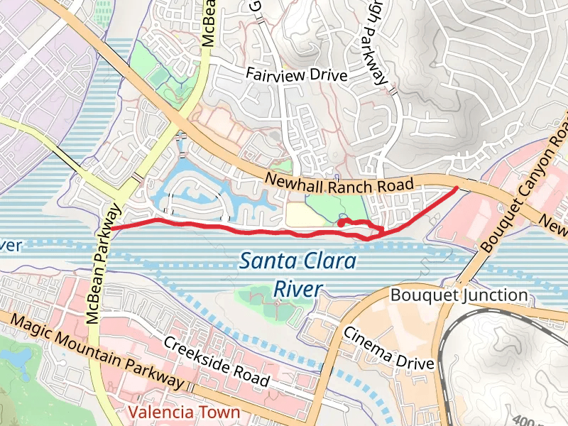 Santa Clara River Trail - Bridgeport Park