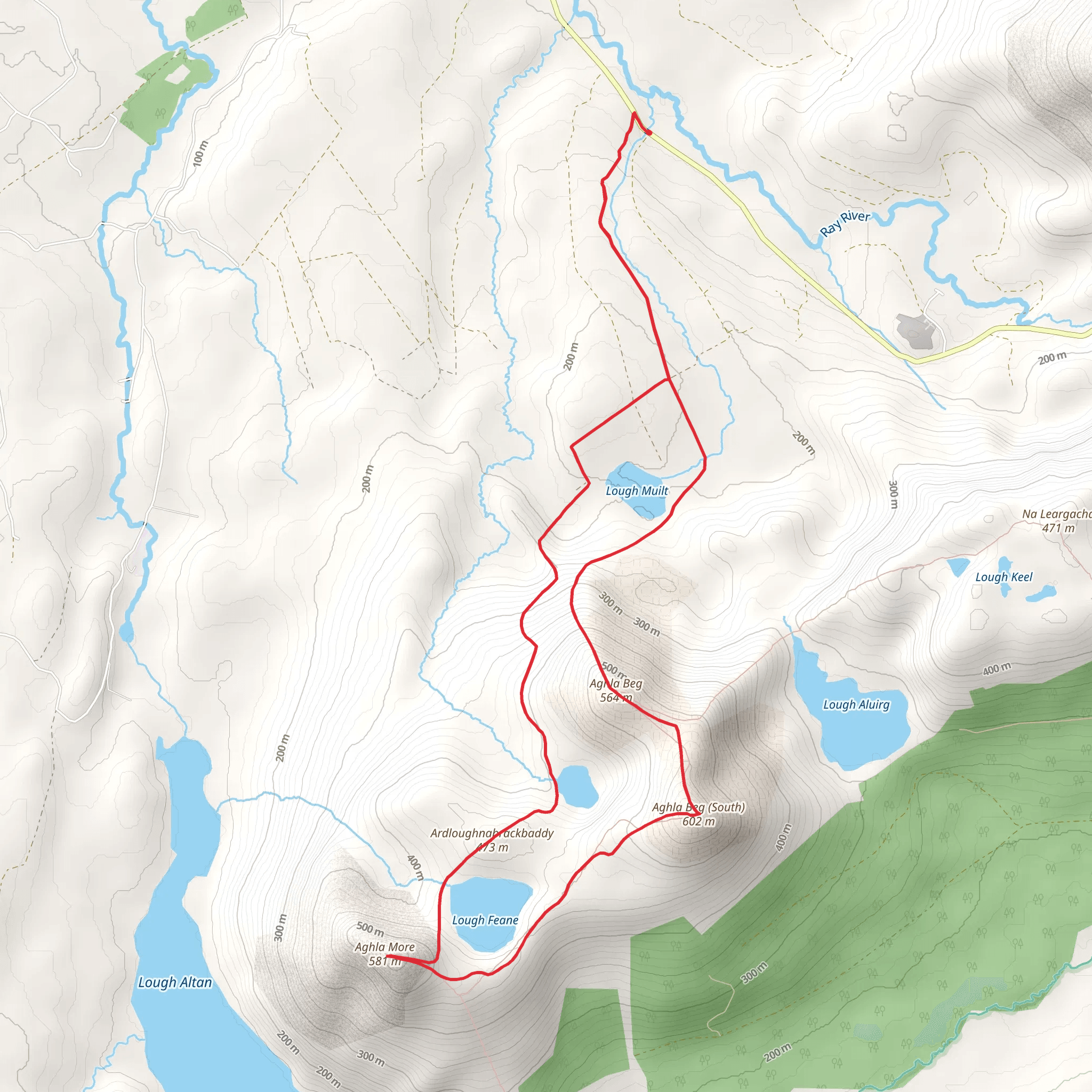 Aghlas Loop mobile static map