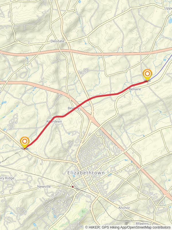 Conewago Recreation Trail to Bellaire