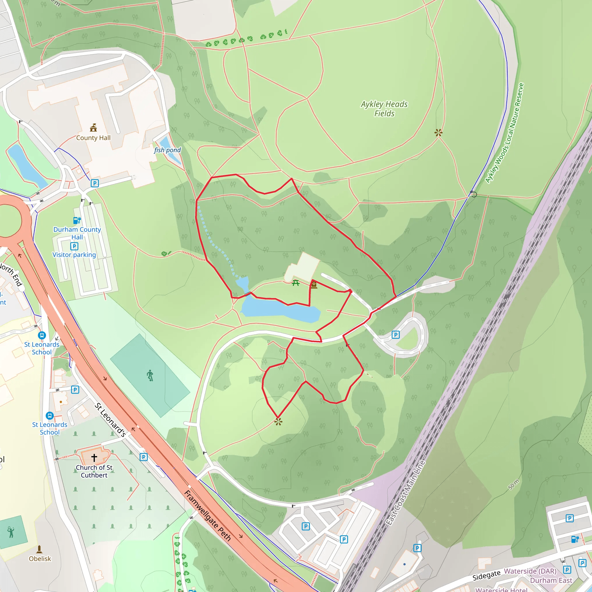 Jubilee Loop Walk mobile static map