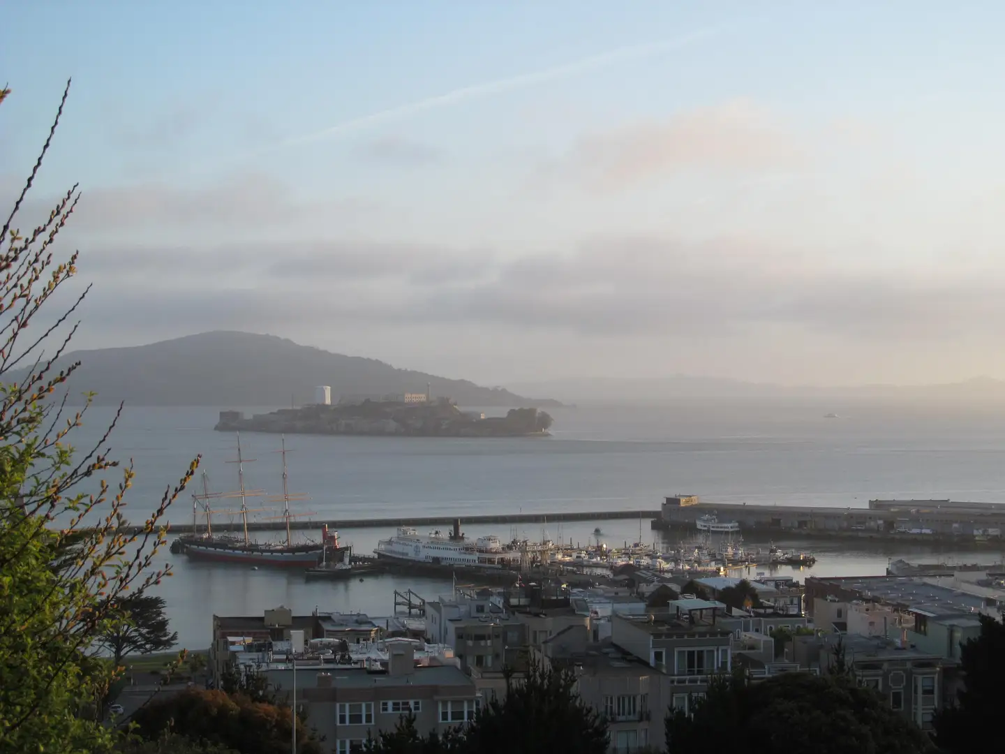 An image depicting the trail Herb Caen Way from Ferry Building and its surrounding area.
