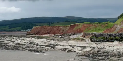 An image depicting the trail Seaton to Watchet via East Deane Way and its surrounding area.