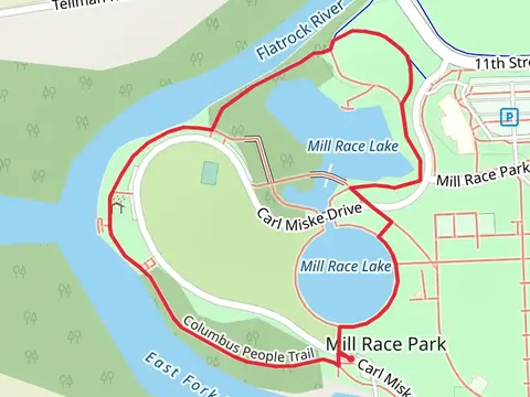 Mill Race Lake Loop