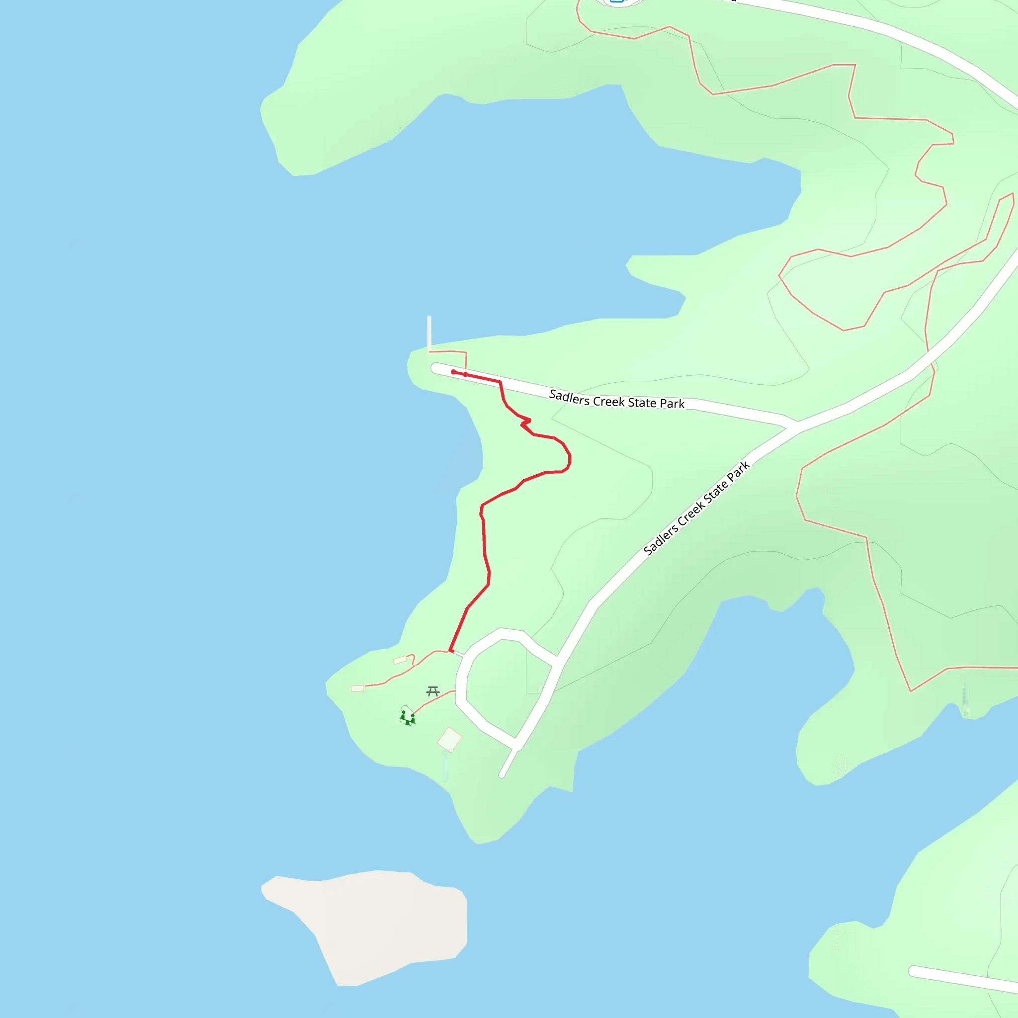 Savannah River Overlook mobile static map