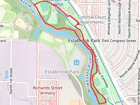 Estabrook Park - Milwaukee River Loop Trail